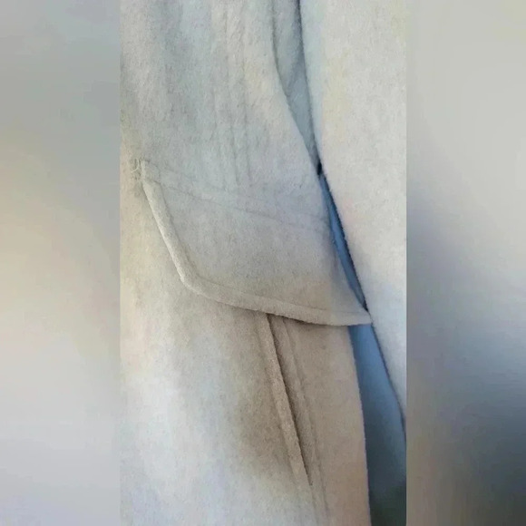 East 5th Beige Wool Peacock women's size small - Picture 12 of 12